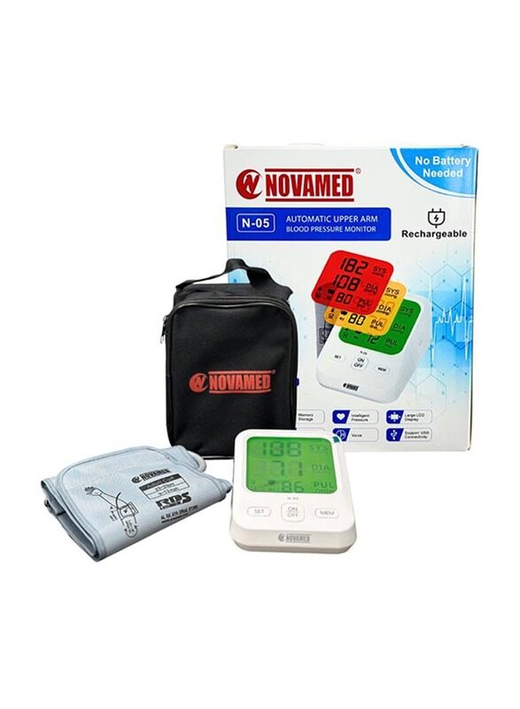 

Novamed Blood Pressure Monitor, N-05, Multicolour