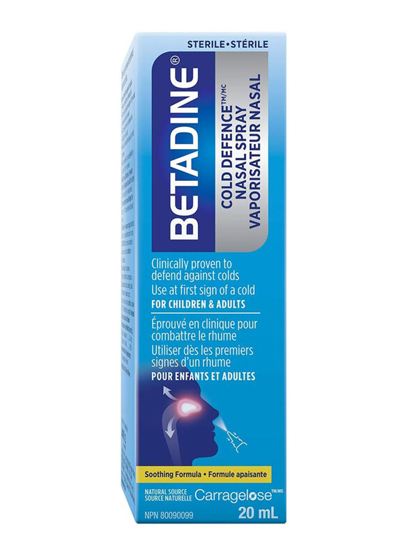 

Betadine Cold Defence Nasal Spray, 20ml