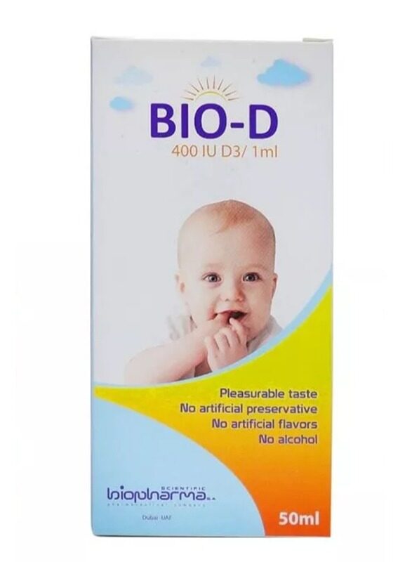 

Biopharma SA Bio-D 400 Iu D3 1Ml, 50Ml