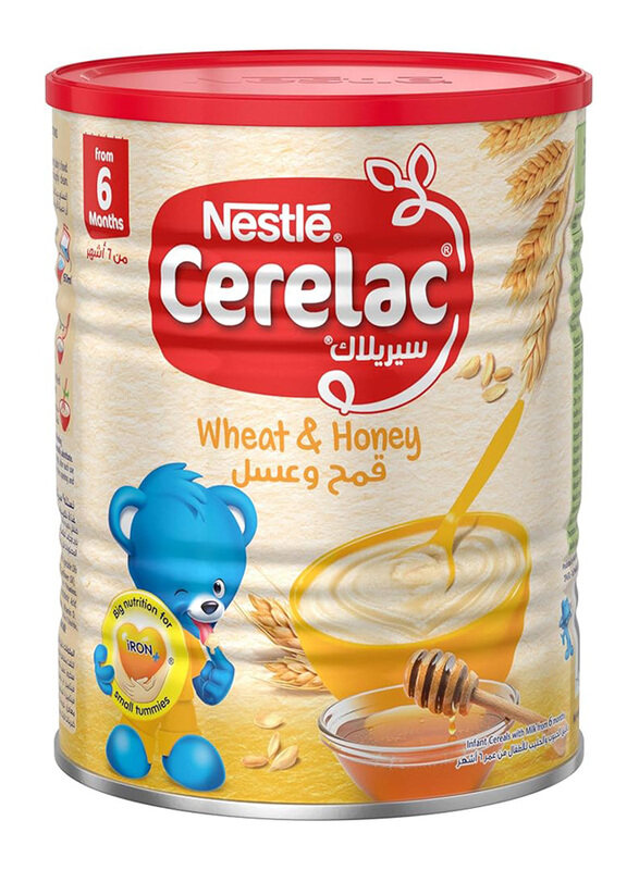 

Nestle Cerelac Infant Cereal Wheat & Honey, 400g