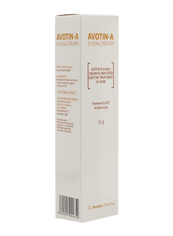 Avalon Pharma Avotin - A Cream for Acne, 30 gm