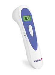 B.Well Non-Contact Infrared Digital Thermometer, MED-3000, White