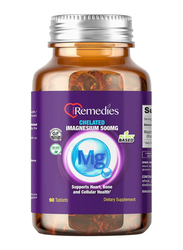 Iremedies Magnesium Chelated Tablet, 500mg, 90 Tablets