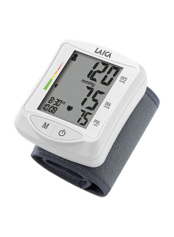 

Laica Wrist BP Monitor, BM1006, White