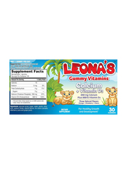 Leonas Calcium/Vit D Gummy Tab, 30 Gummies