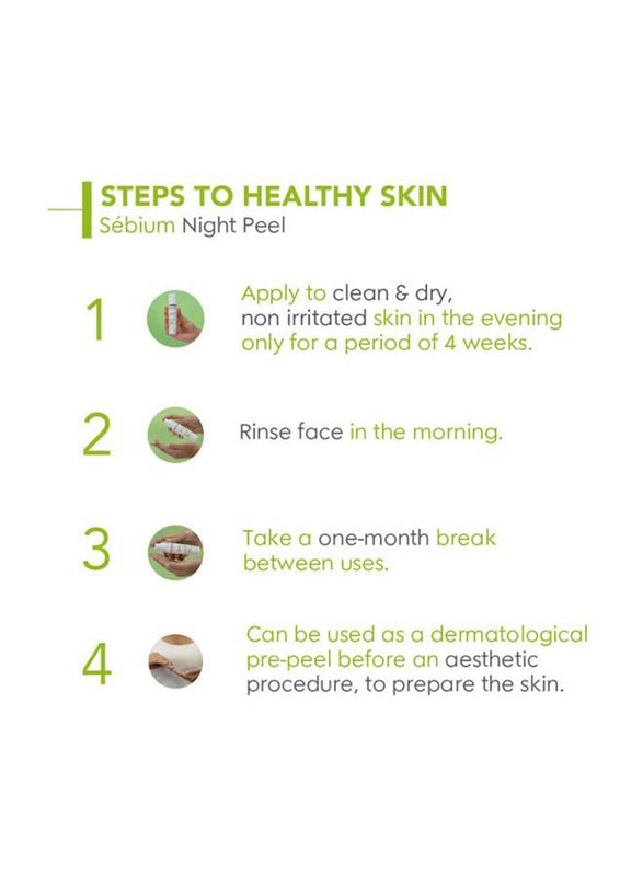 Bioderma Sebium Night Peel Cream, 40ml