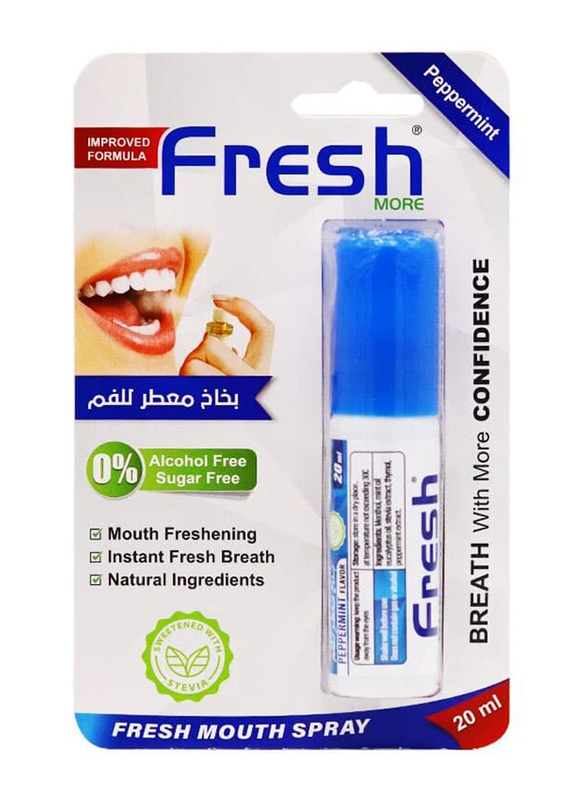 Fresh Peppermint Mouth Spray, 20ml