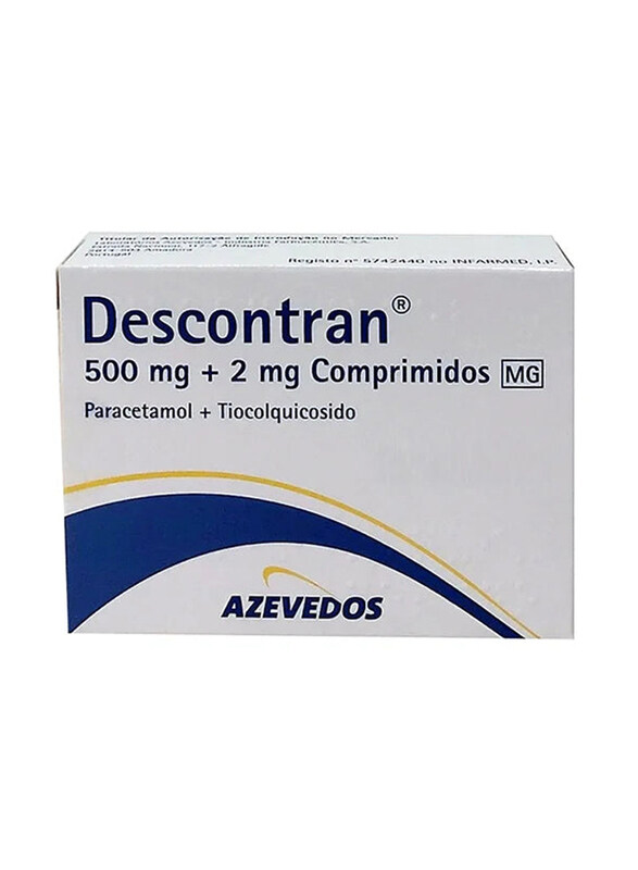

Generic Azevedos Descontran Tablet, 500Mg, 20 Tablets