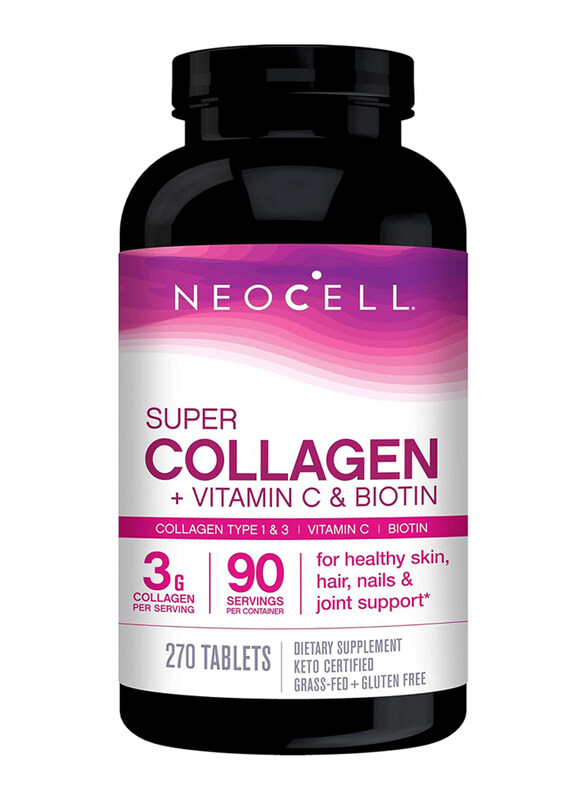 

NeoCell Super Collagen With Vitamin C and Biotin Tablets, 270 Tablets