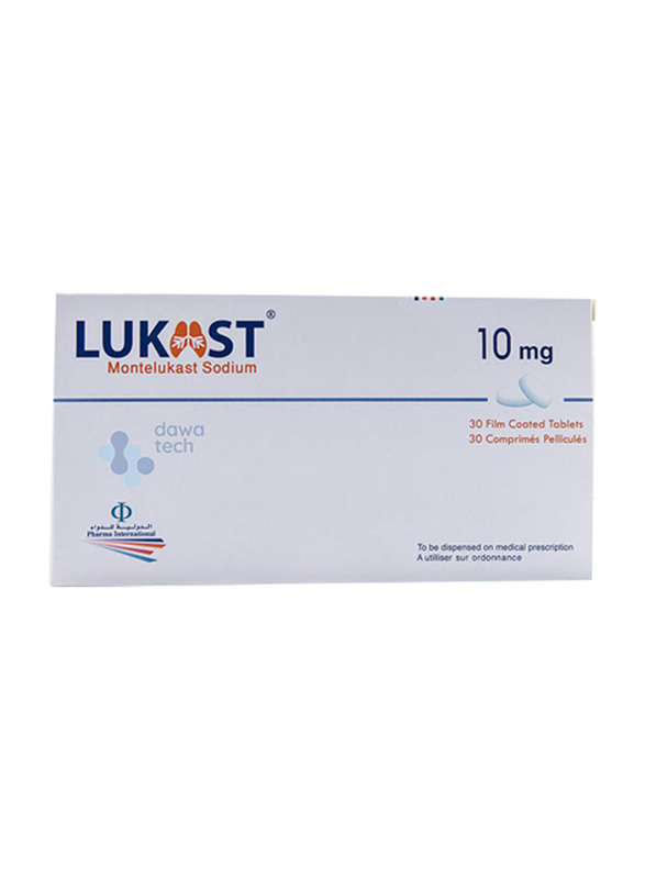 Pharma International Lukast Tablets, 10mg, 30 Tablets