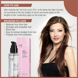 N Plus Professional Smoothening Hair Serum, 50ml