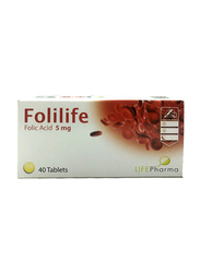 Life Pharma Folilife 5mg, 40 Tablets