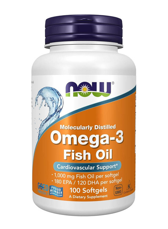 

Now Foods Omega 3, 100 Softgels