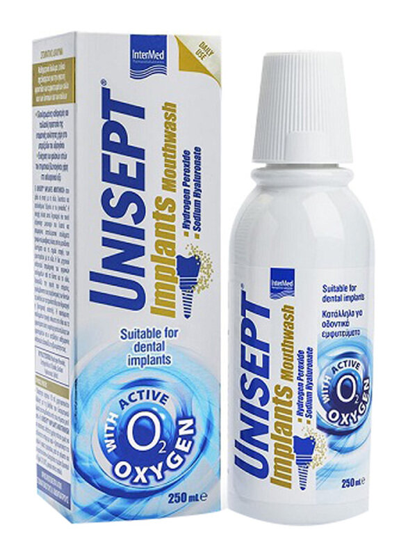

Intermed Unisept Implants Mouthwash, 250ml