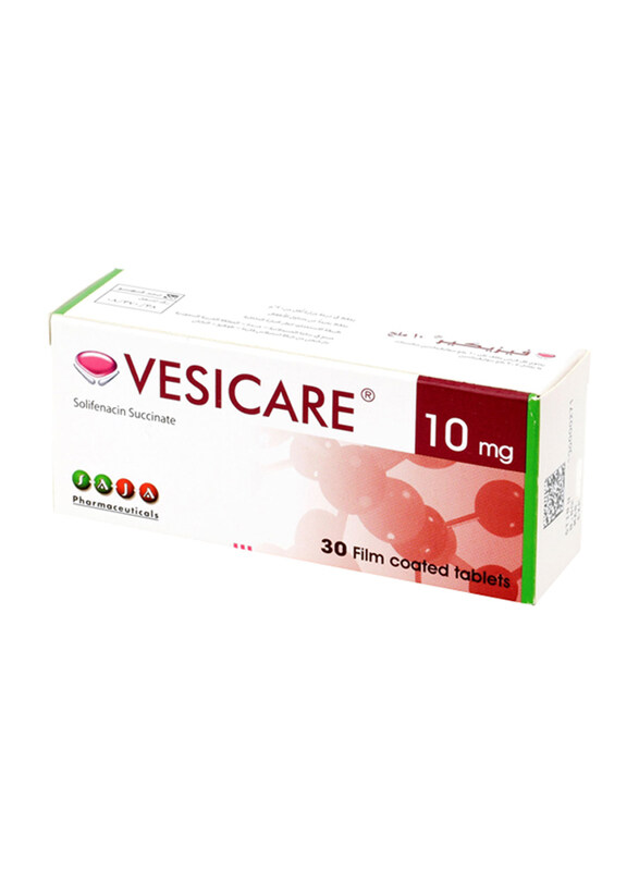 

SAJA Pharmaceutical Vesicare, 10mg, 30 Tablets
