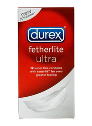 Durex Fetherlite Ultra Condoms, 12 Pieces