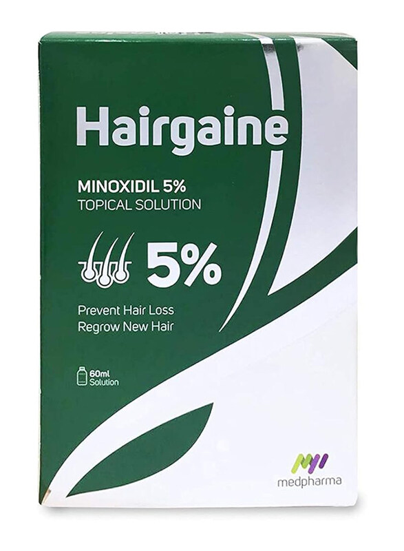 

Med Pharma Hairgaine Men Minoxidil 5% Topical Solution for Hair Fall Control, 60ml