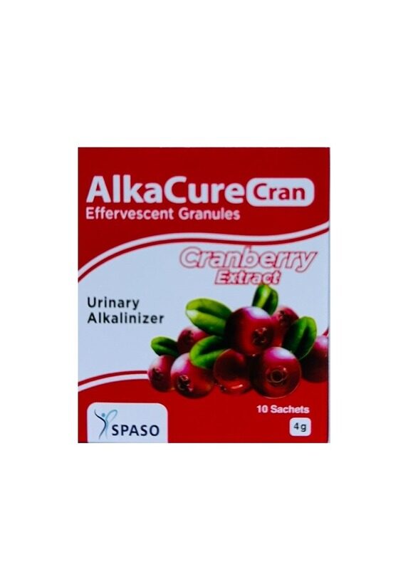 

ALKA-UR Alkacure Cranberry Effervescent Granules Sachets 10s