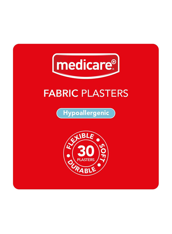 Medicare Fabric Plaster, Md02/1, 30 Plasters