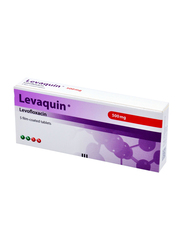 SAJA Pharmaceutical Levaquin, 500mg, 5 Tablets