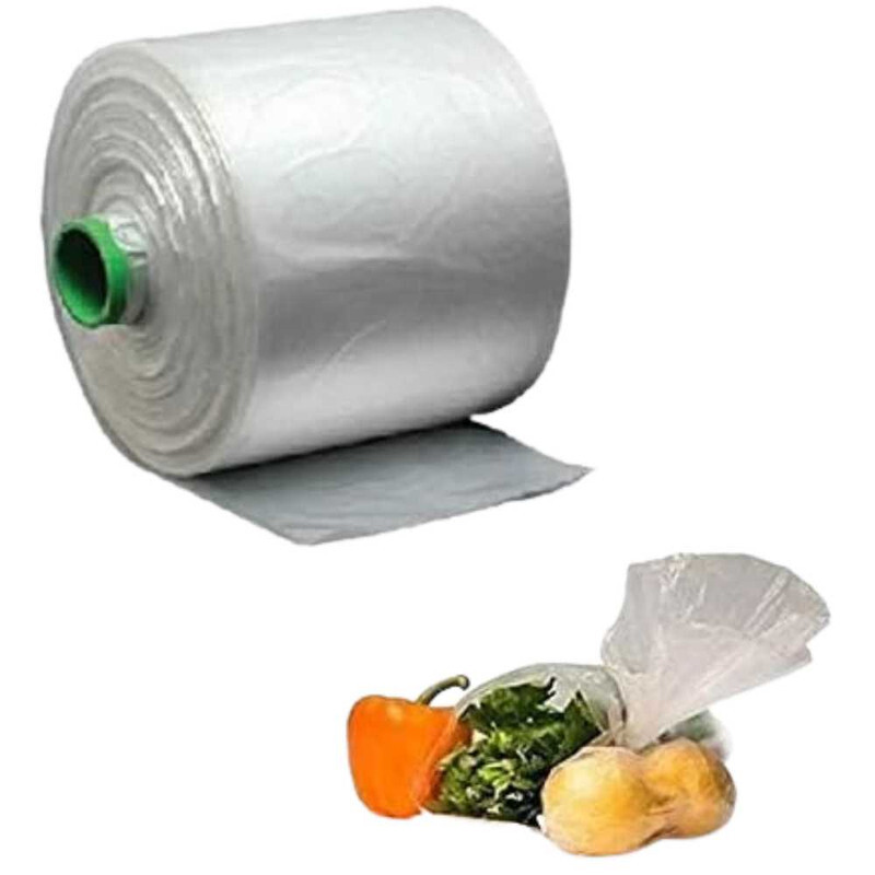 

Nazra Pack BMP PACK- PLASTIC VEGETABLE BAG ROLL 500 SHEETS X 4 ROLLS