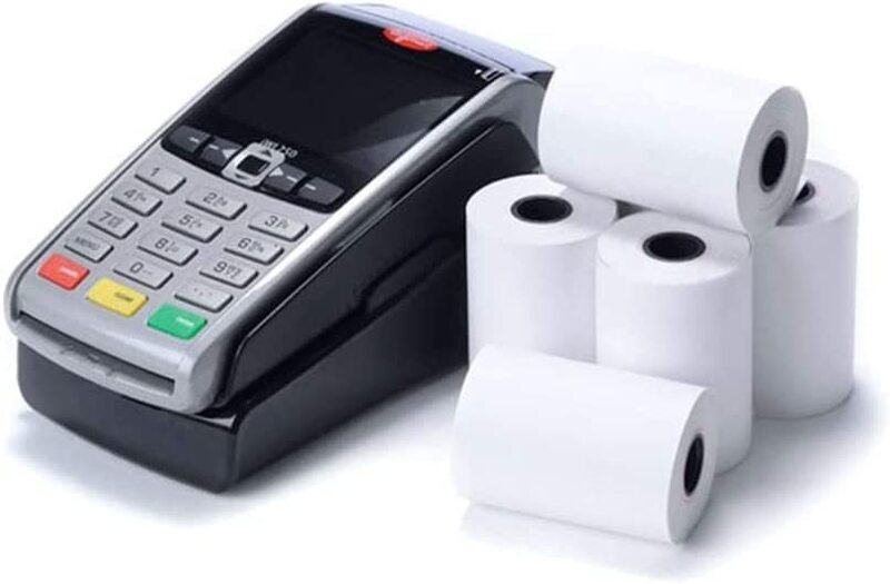 

Generic THERMAL WHITE CREDIT CARD CASH ROLLS 57 X 40, 100 ROLLS