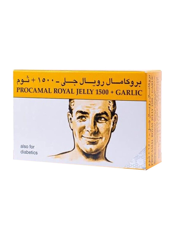 

Procamal Royal Jelly 1500 Garlic Capsules, 30 Capsules