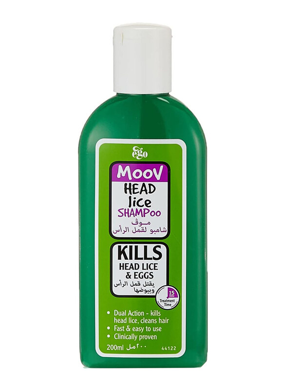 

Ego Qv Moov Head Lice Shampoo, 200ml