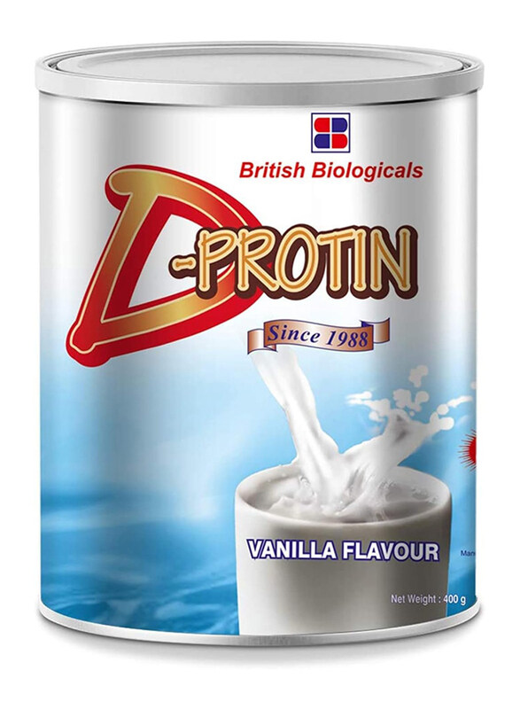 

British Biologicals D-Protin Healthy and Tasty Supplement, 400gm