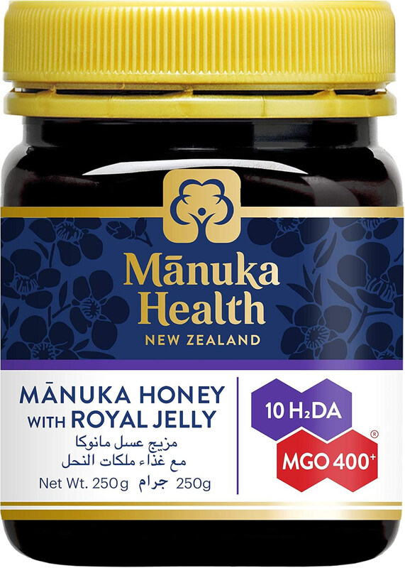 

Manuka Health MGO 400+ with Royal Jelly Manuka Honey, 250g