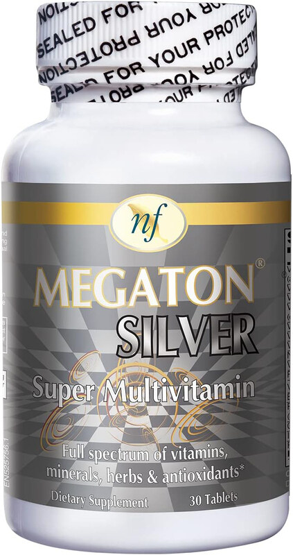 

Natural Fervor Megaton Silver Multivitamin, 30 Tablets