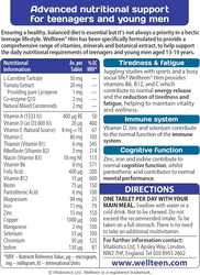 Vitabiotics Wellteen Him, 30 Tablets