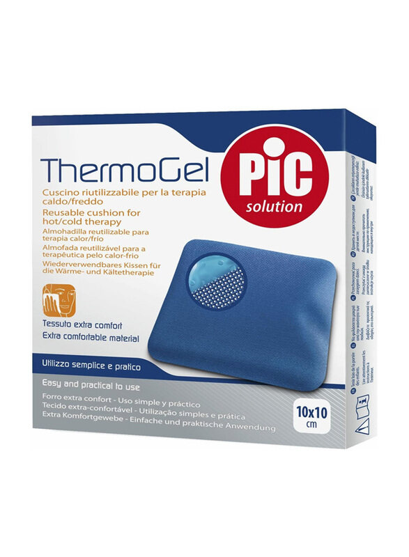 

Pic Solution Thermogel Reusable Cushion for Hot/Cold Therapy, 10 x 10 cm
