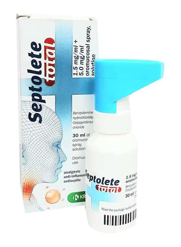 

Septolete Total Oromucosal Spray, 30ml