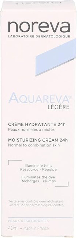 

Noreva LED Aquareva Creme Hydratante 24h Texture Legere, 40ml