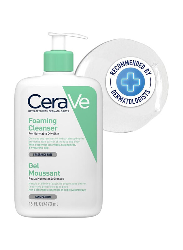 

Cerave Foaming Cleanser Face and Body Wash, 473ml