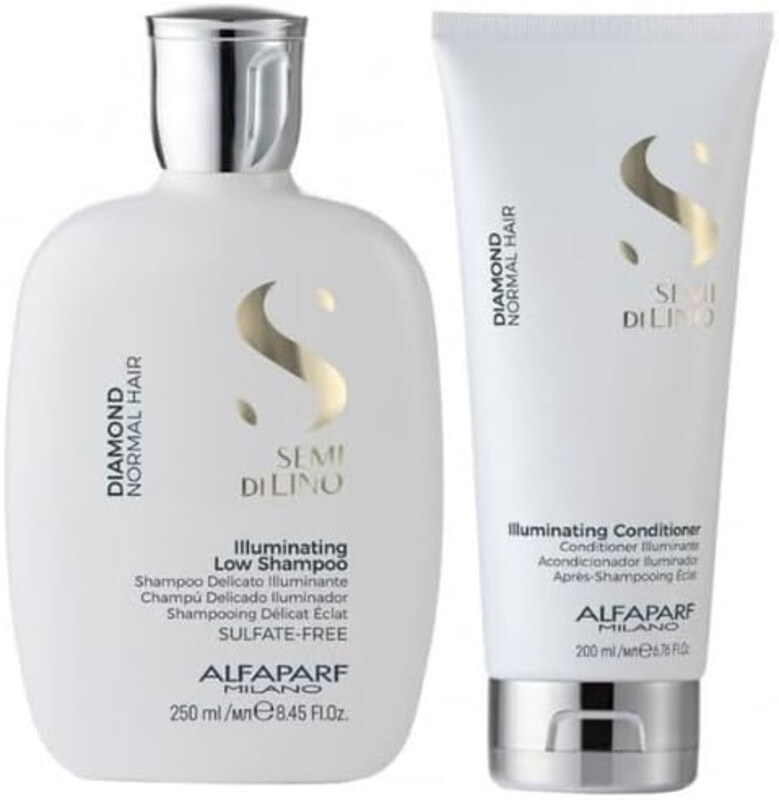 

Alfaparf Milano Semi Di Lino Diamond, Shampoo 250ml + Conditioner 200ml, Set