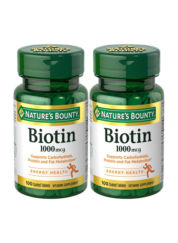 

Nature's Bounty Biotin, 1000mcg, 200 Tablets
