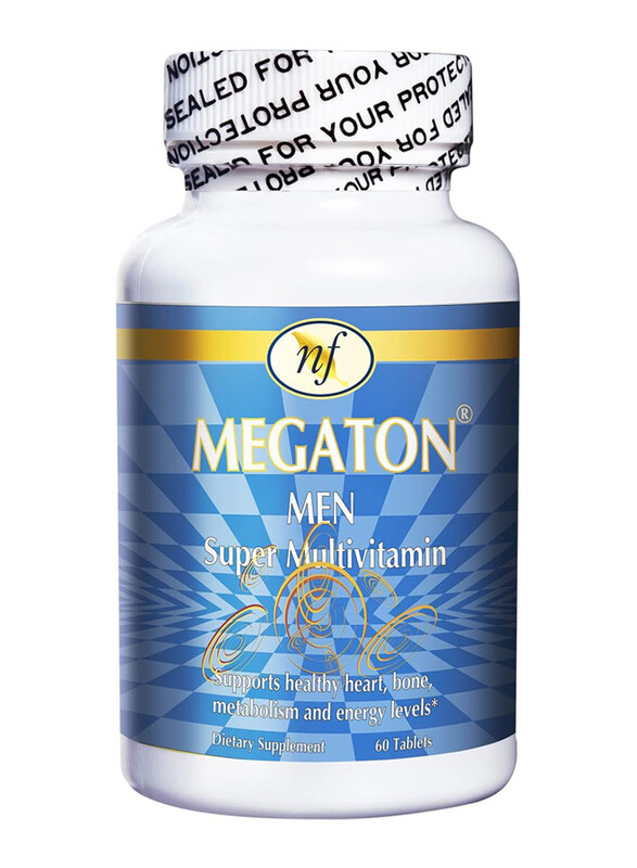 

Natural Fervor Megaton Men Super Multivitamin Dietary Supplement, 60 Tablets