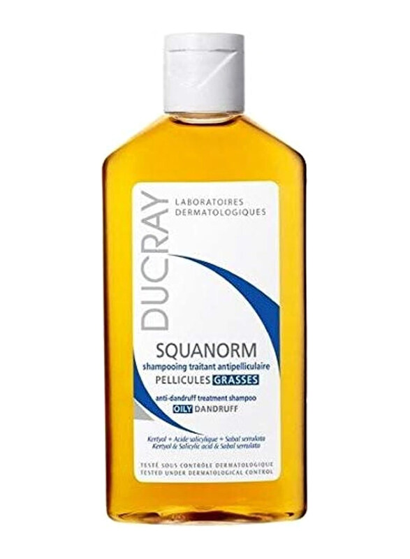 

Ducray Squanorm Oily Anti Dandruff Shampoo for All Hair Type