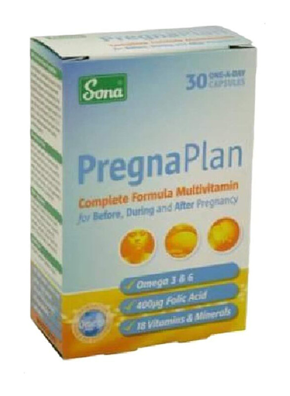 

Sona OMS Pregna Plan Complete Formula Multivitamin, 30 Capsules