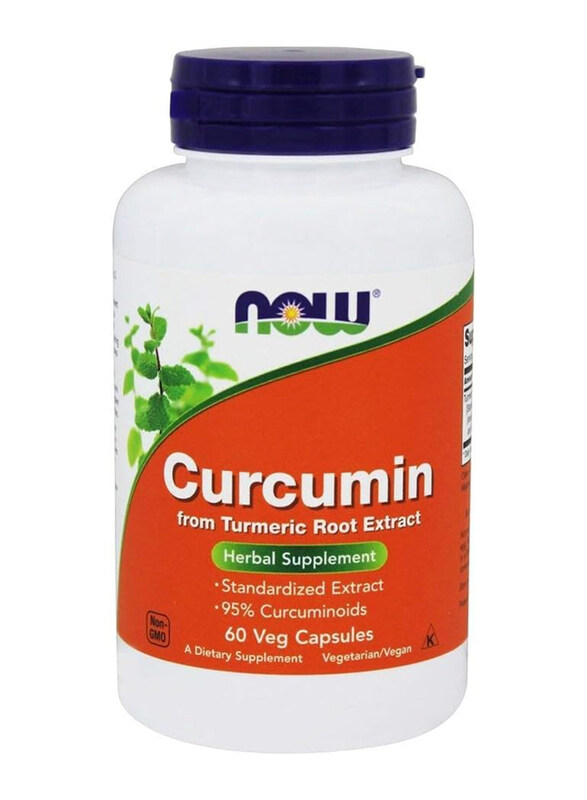 

Now Foods Curcumin Extract Herbal Supplement, 60 Veg Capsules