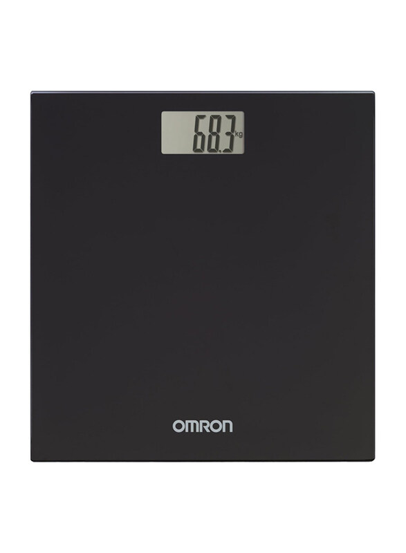 

Omron Automatic Personal Digital Weight Scale with Large LCD Display and 4 Sensor Technology, HN 289, Black