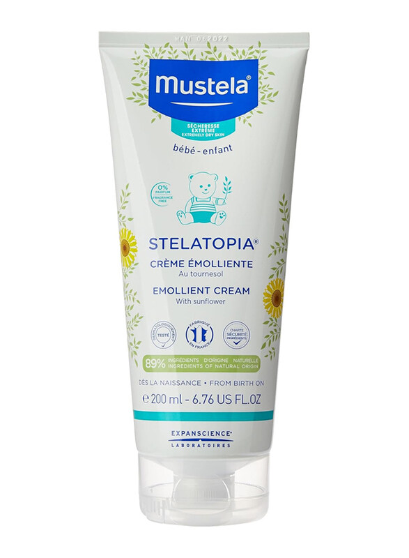 

Mustela 6.76 oz Emollient Cream for Babies, Multicolour