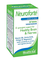 Health Aid NeuroForte Amino Acid & B Vitamin Complex, 30 Tablets