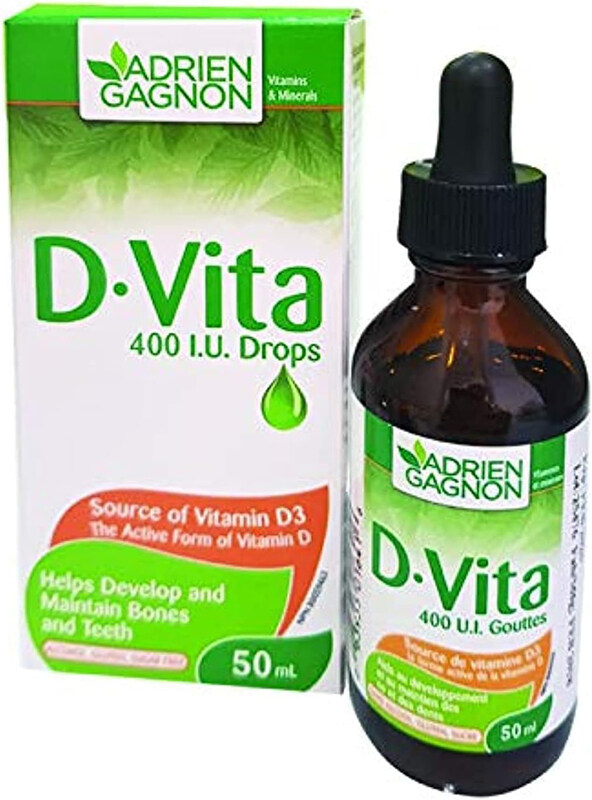 

Adrien Gagnon D-Vita 400 I.U. Drops, 50ml