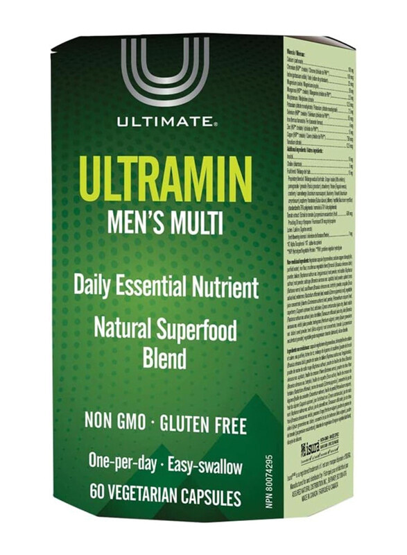 

Ultimate Ultramin-Men's Multi Vitamins Support, 60 Capsules