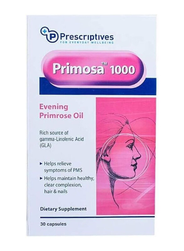 

Prescriptives Primosa Dietary Supplements, 1000mg, 30 Capsules