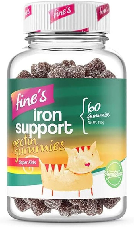 

Fine's Iron Support Pectin Gummies for Kids, 60 Gummies