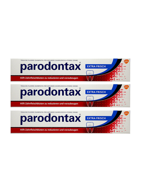 

Parodontax Extra Fresh Toothpaste, 3 Pieces x 75ml
